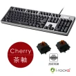 【i-Rocks】K68MSF側刻單色背光指紋辨識機械式鍵盤-德國Cherry軸