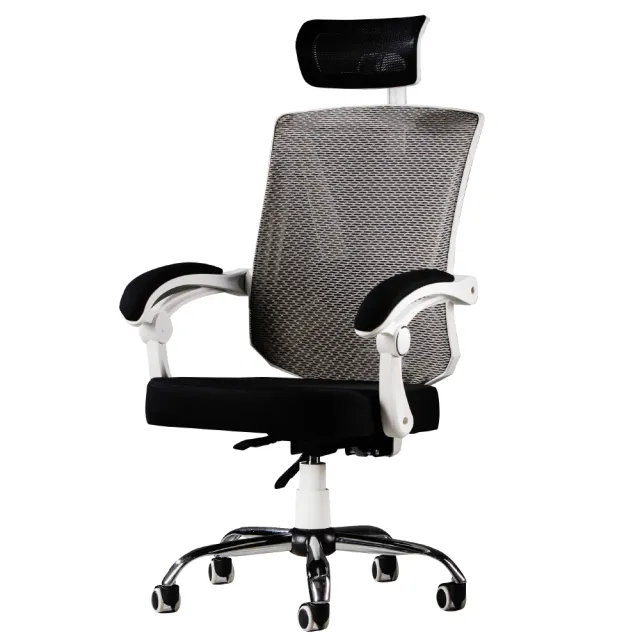 【Ashley House】肖恩X型多點支撐高背透氣活動頭枕人體工學電腦椅/辦公椅升級8CM定型綿坐墊-保固