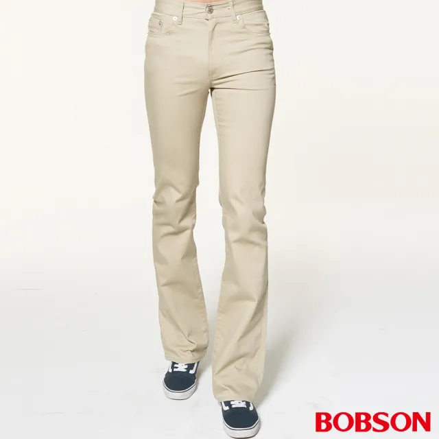 【BOBSON】男款低腰喇叭褲(1696-72)