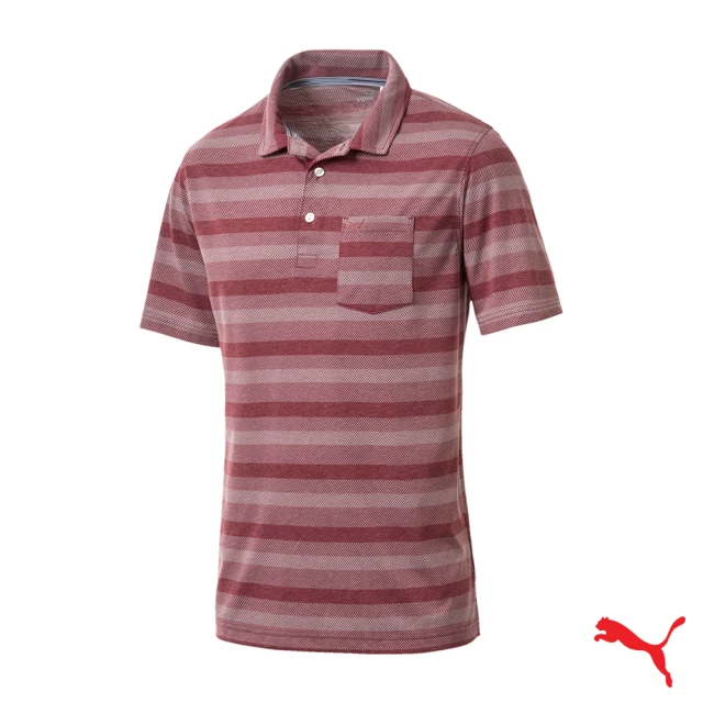 PUMA PUMA GOLF GOLF 男運動機能翻領POLO(紅576133 02)