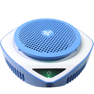 【OMAX】語音紫外線濾網渦輪空氣清淨機-藍