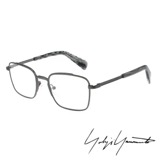 【Y-3山本耀司】Yohji Yamamoto方型時尚光學眼鏡(鐵灰-YY3006-902)