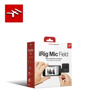 【IK Multimedia】iRig Mic Field 行動麥克風(原廠公司貨 商品保固有保障)