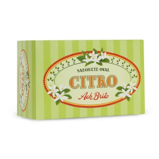 【Ach Brito 艾須•布里托】CITRO 經典檸檬皂 150g(100%植物皂 充滿活力與生命力新鮮檸檬柑橘清新)