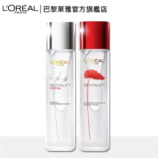 【LOREAL Paris 巴黎萊雅】活力緊緻 積雪草修護奇蹟露/晶透青春露(任選)