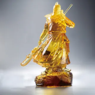 【tittot 琉園】忠義千秋擺飾(送禮/琉璃/禮物/玻璃/水晶/藝術品/擺飾/禮贈/企業/)