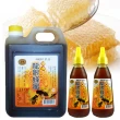 【薪傳】香醇龍眼蜂蜜1800gX1罐+500gX2罐