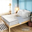 【obis】Amber親膚二線雙人加大6*6.2尺蜂巢獨立筒床墊(21cm)