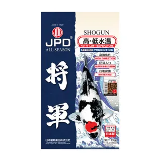 【JPD】日本高級錦鯉飼料-將軍_高低水溫(10kg-L)
