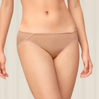 【Triumph 黛安芬】Home Bra-紓壓無鋼圈M-EEL高叉三角內褲(知性裸)