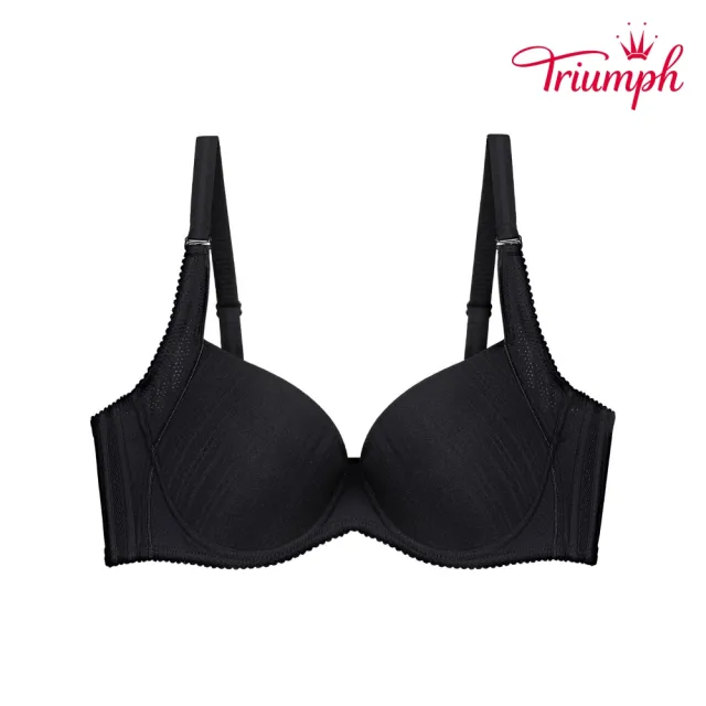 【Triumph 黛安芬】風格自在系列 涼感軟鋼圈內衣(沉穩黑)