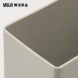 【MUJI 無印良品】PP垃圾桶/方型/迷你/約0.9L