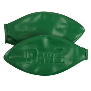 【美國 PAWZ】寵物外出鞋套12入XL size-綠/黑(寵物腳套 鞋套 寵物鞋)