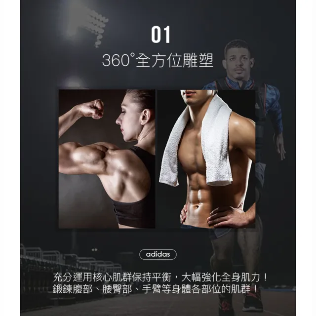 【adidas 愛迪達】Training 健腹滾輪(ADAC-11404)