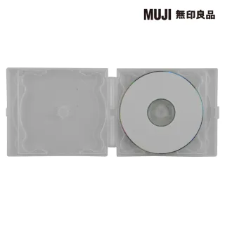 【MUJI 無印良品】PP光碟收納盒/6片用