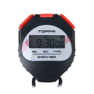 【Toppa】台灣製競賽用運動電子碼錶 1/100秒跑錶(F606)