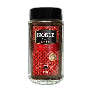 即期品【NOBLE】經典即溶咖啡200g/罐