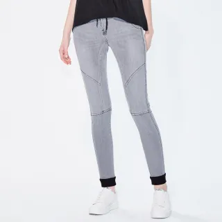 【BRAPPERS】女款 新美腳 Royal 系列-彈性運動束口八分褲(灰黑)