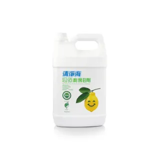 【清淨海】檸檬系列環保廚房清潔劑 4000ml(超濃縮潔淨抗菌配方)