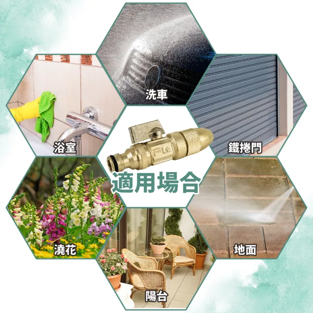 【FL 生活+】金鎗客神級無堅不摧無段式高壓噴射水柱槍(FL-103)