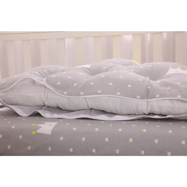 【HA Baby】嬰兒床專用-4件套組(適用 長x寬120cmx65cm嬰兒床型   嬰兒床床包、嬰兒床床單)