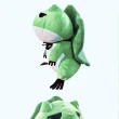 【GCT玩具嚴選】日本青蛙絨毛玩具25cm(青蛙絨毛娃娃 25cm 旅蛙 旅行青蛙 蛙兒子 玩偶)