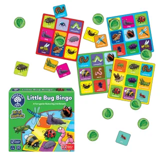 【Orchard Toys】可攜桌遊-昆蟲賓果(Little Bug Bingo Mini Game)
