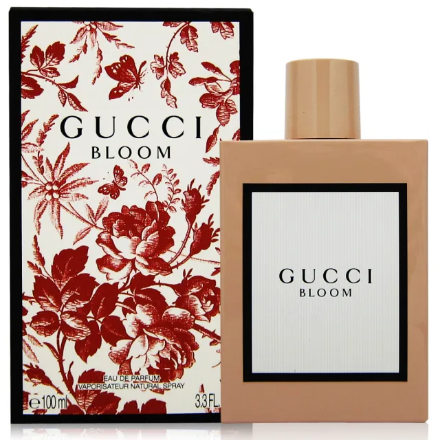 【GUCCI 古馳】Bloom 花悅女性淡香精 EDP 100ml(平行輸入)