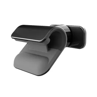 3D Air 阿基米德重力槓桿固定可旋轉黏貼車用/手機支架(黑色)