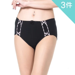 【K’s 凱恩絲】專利蠶絲超柔感透氣內褲A-3款3件組(黑)