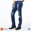 【NST JEANS】重磅耐磨 隨興街頭感刷色 男 雪花牛仔褲-歐系修身小直筒(380-5795)