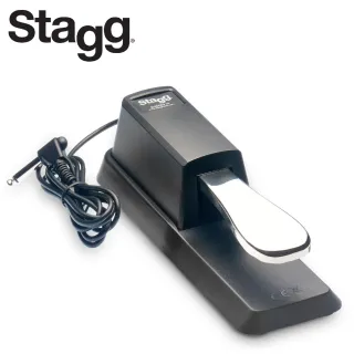 【Stagg 史提格】延音踏板 適用各品牌電子琴 電鋼琴(SUSPED 10)