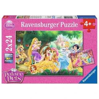 【德國Ravensburger】維寶拼圖 迪士尼公主大集合 2*24片