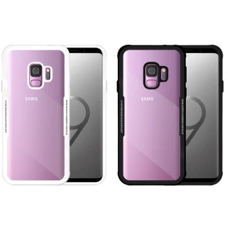 【Metal-Slim】Samsung Galaxy S9(強化時尚鋼化玻璃保護殼)