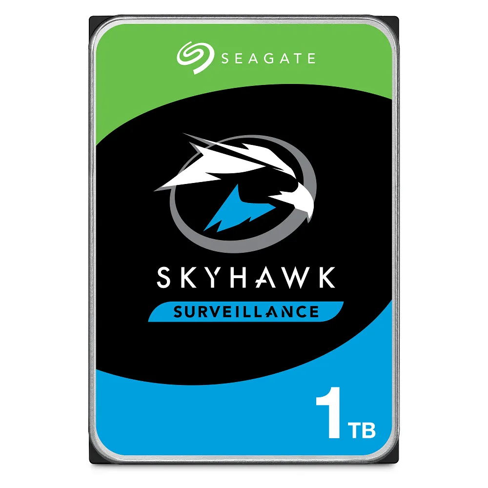 【SEAGATE 希捷】SkyHawk 1TB 3.5吋 5900轉 64MB 監控內接硬碟(ST1000VX005)