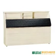 【綠活居】皮特羅   時尚3.5尺皮革單人床頭箱(二色可選)
