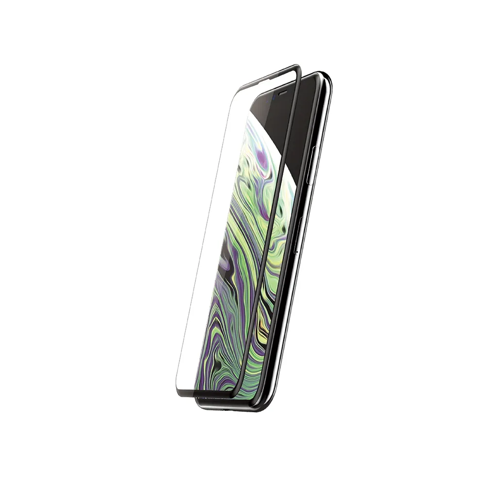 【AmazingThing】Apple iPhone X 弧邊鋼化玻璃保護貼套組(0.3mm)