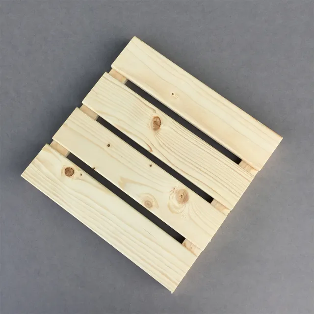 【沃克嚴選】實木踏板-原木色 30*30*2.7cm 9片