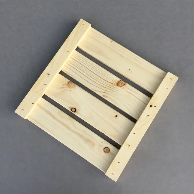 【沃克嚴選】實木踏板-原木色 30*30*2.7cm 9片