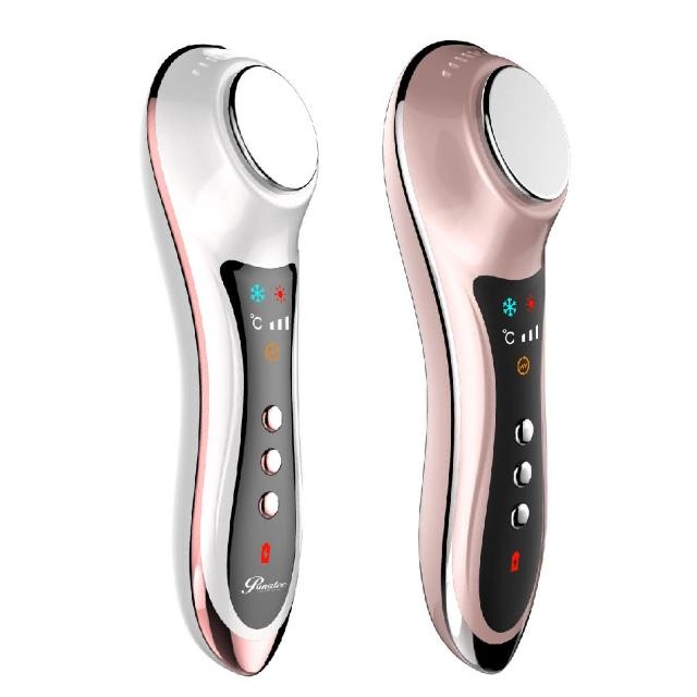 Panatec沛莉緹 K-260 是一款專為臉部設計的冷熱雙功能按摩器，結合微震動科技，提供舒緩肌膚與促進迴圈的專業保養。尺寸僅18 x 5.4 x 5 cm，重量128g輕巧便攜，支援USB充電與國際電壓，適合旅行使用。顏色選擇珍珠白或玫瑰金，保固1年，為個人衛生用品，無需額外配件，即刻擁有專業級臉部護理體驗。