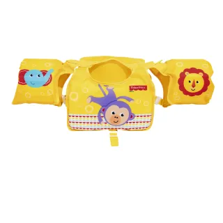 【Fisher-Price】幼兒充氣助浮背心(平輸品)