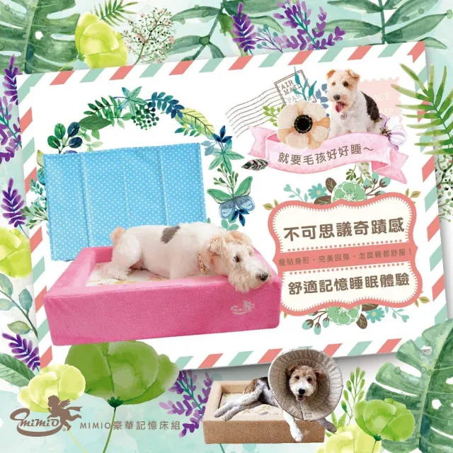 【MIMIO米米歐】寵物豪華記憶床組LL–波斯夜曲(★人用規格等級．100%台灣製造★)