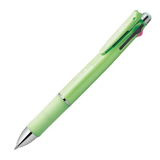 【ZEBRA斑馬文具】B4SA2-PAG 四色五合一多功能筆粉彩色系(粉彩綠色-附筆盒)