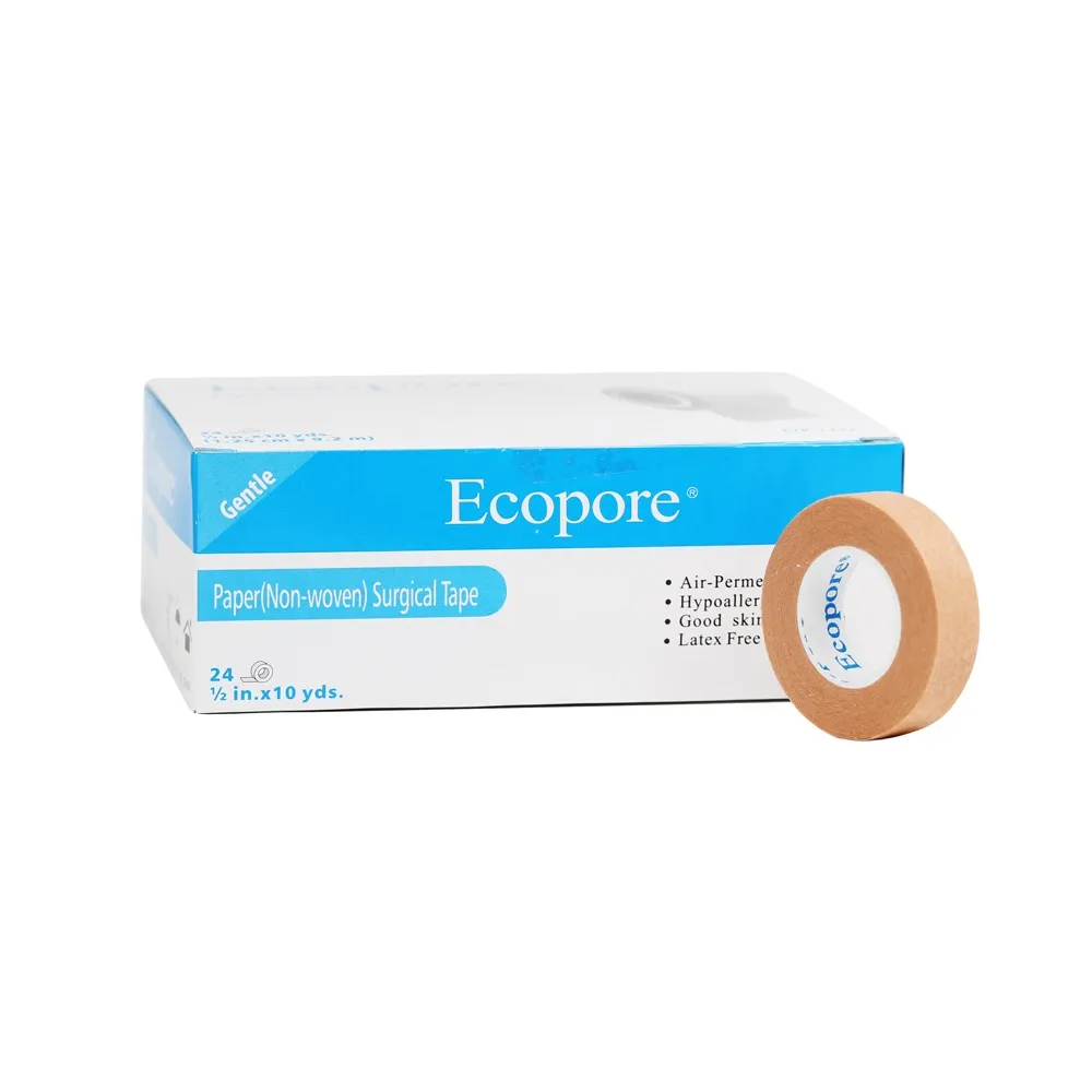 【Ecopore】透氣膠帶-膚  0.5吋(衛部醫器陸輸壹字第002704號)