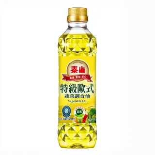 【泰山】特級歐式蔬菜油0.5L