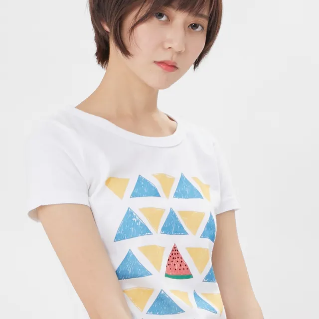 【so that’s me 好我】瓦特美人短袖蜜桃棉女Tee(合身版型蜜桃棉舒適手感)