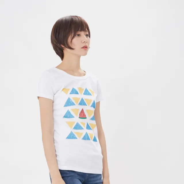 【so that’s me 好我】瓦特美人短袖蜜桃棉女Tee(合身版型蜜桃棉舒適手感)