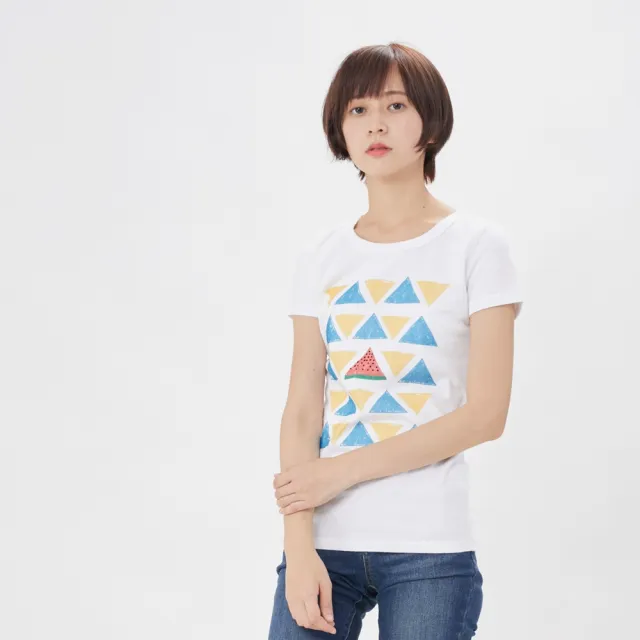 【so that’s me 好我】瓦特美人短袖蜜桃棉女Tee(合身版型蜜桃棉舒適手感)