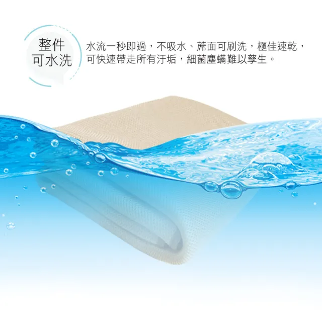 【BELLE VIE】台灣製 6D環繞氣對流透氣涼席-單人加大105x186cm(床墊/和室墊/客廳墊/露營可用)