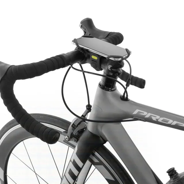 【Bone 蹦克】Bike Tie Pro 2 單車龍頭綁 第2代 黑(單車周邊 手機周邊 自行車手機支架 手機架)